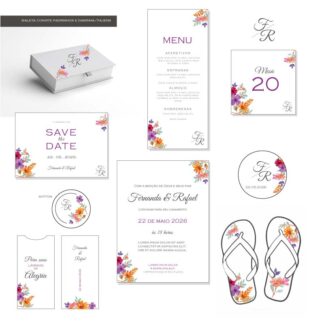 KIT Identidade Visual Casamento (Criação)
