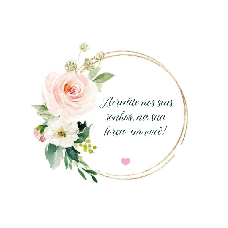 TAG Floral - Corte Especial - Arte Digital