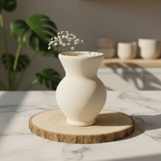 Vaso Cerâmica | Bojudo Alto (sem plantas)