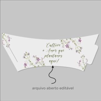 Molde Suculenta - Lavanda