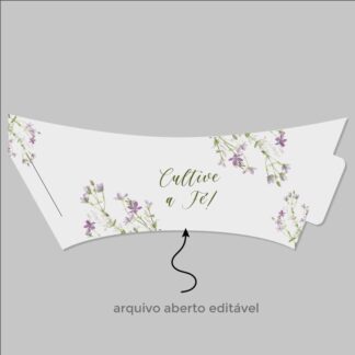 Molde Suculenta - Lavanda - Cultive a Fé!