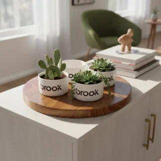 Vaso Cerâmica Personalizado com Logo