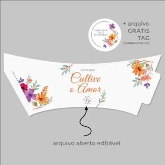 MOLDE SUCULENTA TROPICAL FUCSIA CASAMENTO