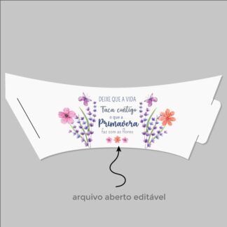 Arquivo Digital Rótulo Suculenta Primavera