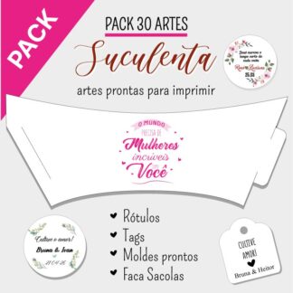 PACK 30 Artes para Suculentas