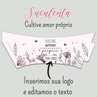 Molde Vaso Suculenta Arte Editada